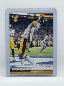GEORGE PICKENS 2022 CHRONICLES PHOTOGENIC FOOTBALL ROOKIE RC STEELERS - Picture 1 of 2
