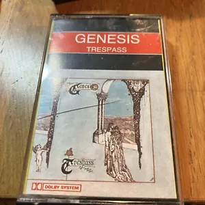 Genesis - Trespass - Cassette Tape VRare Exc Cond 1983 Virgin Reissue - Picture 1 of 5