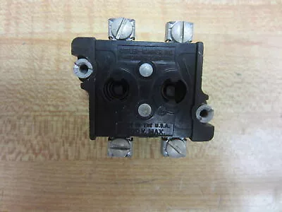 Cutler Hammer 10250T1 Contact Block 10250T/91000T 1 N.O. 1 N.C. - Image 1 of 3