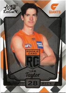 2018 Select Legacy Rookie (RC28) Sam TAYLOR Gws 078/250 - Picture 1 of 1