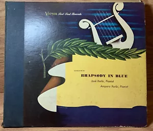 Victor Red Seal Records Gershwin Rhapsody In Blue Pianist Jose And Amparo Iturbi - Foto 1 di 8