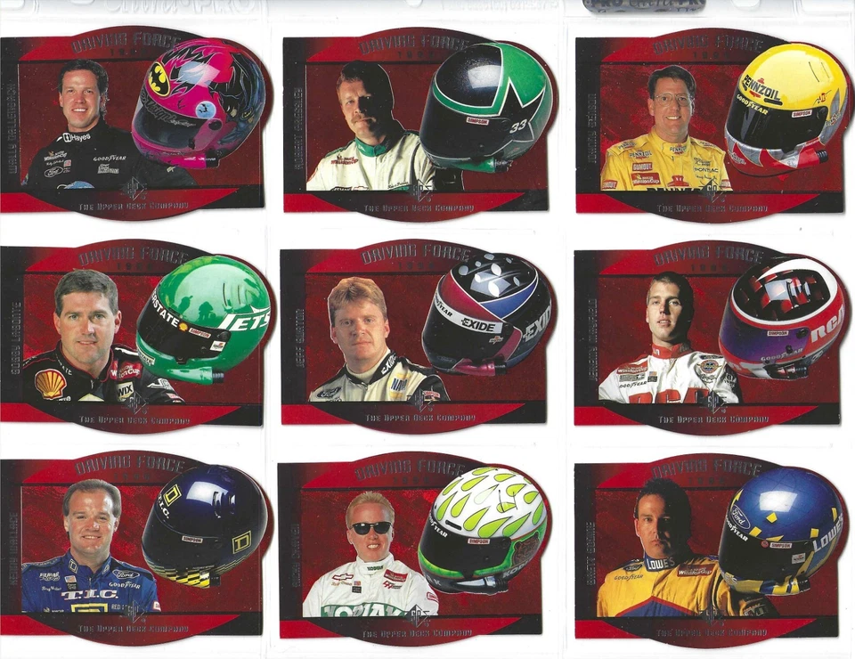 1996 SP--DRIVING FORCE Complete 10 card set-Straight from packs to pages! - Image 1 of 1