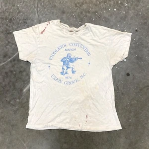 Camiseta Gráfica de Colección Años 70 Convención para Violinistas Verdadera Vintage Puntada Única Hanes - Imagen 1 de 3