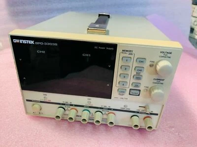 GW Instek GPD-3303S 3-Channel Programmable Linear DC Power Supply 195W, 1mV/1mA - Image 1 of 4