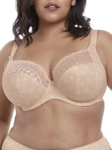 Elomi 297565 Plus Size Kim Stretch Lace Underwire Plunge Bra, UK/40E, US/40DDD - Picture 1 of 3