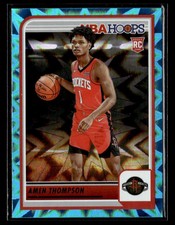 2023 Panini Hoops #242 Amen Thompson 2023-24 Teal Explosion Rookie RC