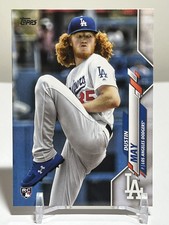 2020 Topps Series 1 Dustin May RC Rookie Los Angeles Dodgers #235