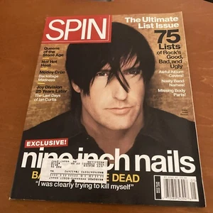 Spin Magazine May 2005 NIN Nine Inch Nails Trent Reznor Industrial Music Vintage - Picture 1 of 8