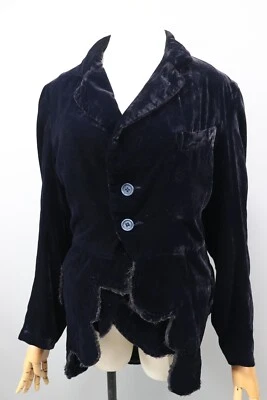 Comme Des Garcons 海军蓝 Teds 天鹅绒夹克/上衣套装长袖 S/M 码 — 第 1/4 张图片