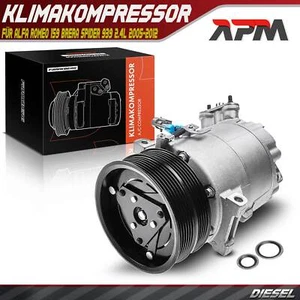 Compresor aire acondicionado 7ZCVC Alfa Romeo 159 Brera Spider 939 2.4 JTDM 2005-2012 - Imagen 1 de 8