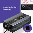 Fast Charger Li-Ion Lipo Lifepo4  Battery Charger 1A-10A 48V/ 60V/72V Adjustable