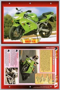 Kawasaki ZX-9R - 1998 - Superbikes - Atlas Motorbike Fact File Card - Picture 1 of 1