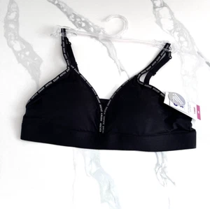 Justice Light Support Coverage Oh So Soft T-Shirt Bra Black - Picture 1 of 2