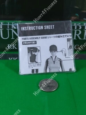 Hot Toys VGM13 Jill Valentine resistant Evil 1/6 活动人偶说明书 — 第 1/2 张图片