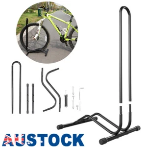 Bike Floor L Parking Stand Mountain Bicycle Display-Rack Storage Holder AU - Picture 1 of 9