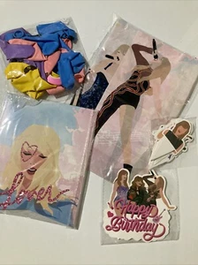 Decoraciones para fiestas de cumpleaños Taylor Swift adornos para pasteles y cupcakes y más - Imagen 1 de 5
