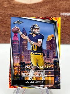 Ju Ju Lewis 2024 Leaf The National NSCC VIP Promo Card USC Trojans VP-3 NSCC - Imagen 1 de 2