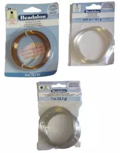 Beadalon Draht - 3 Packungen - Bild 1 von 5