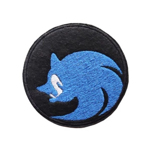Sonic Sega Patch Embroidered Face Iron-On 2.75" - Picture 1 of 7