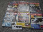 Car and Parts Vintage Magazine Lot of 12   1990