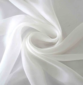 Hardy'sTextile 30%Silk70%Cotton Fabric Dyed Voile DIY Dress Skirt Shirt TopGSM39 - Picture 1 of 4