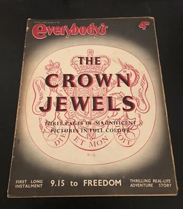 DEC 1952 EVERYBODYS WEEKLY UK Magazine - 35 Pages - Crown Jewels, Carole Carr - Imagen 1 de 11