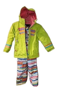 Obermeyer I-Grow Niñas Talla 6 Esquí Snowboard Chaqueta Babero Pantalones 2 Piezas Traje - Imagen 1 de 11