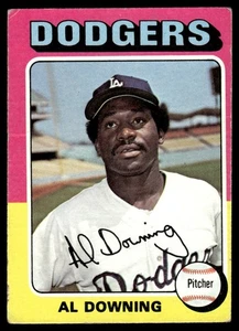 1975 Topps Al Downing Los Angeles Dodgers #498 - Picture 1 of 2