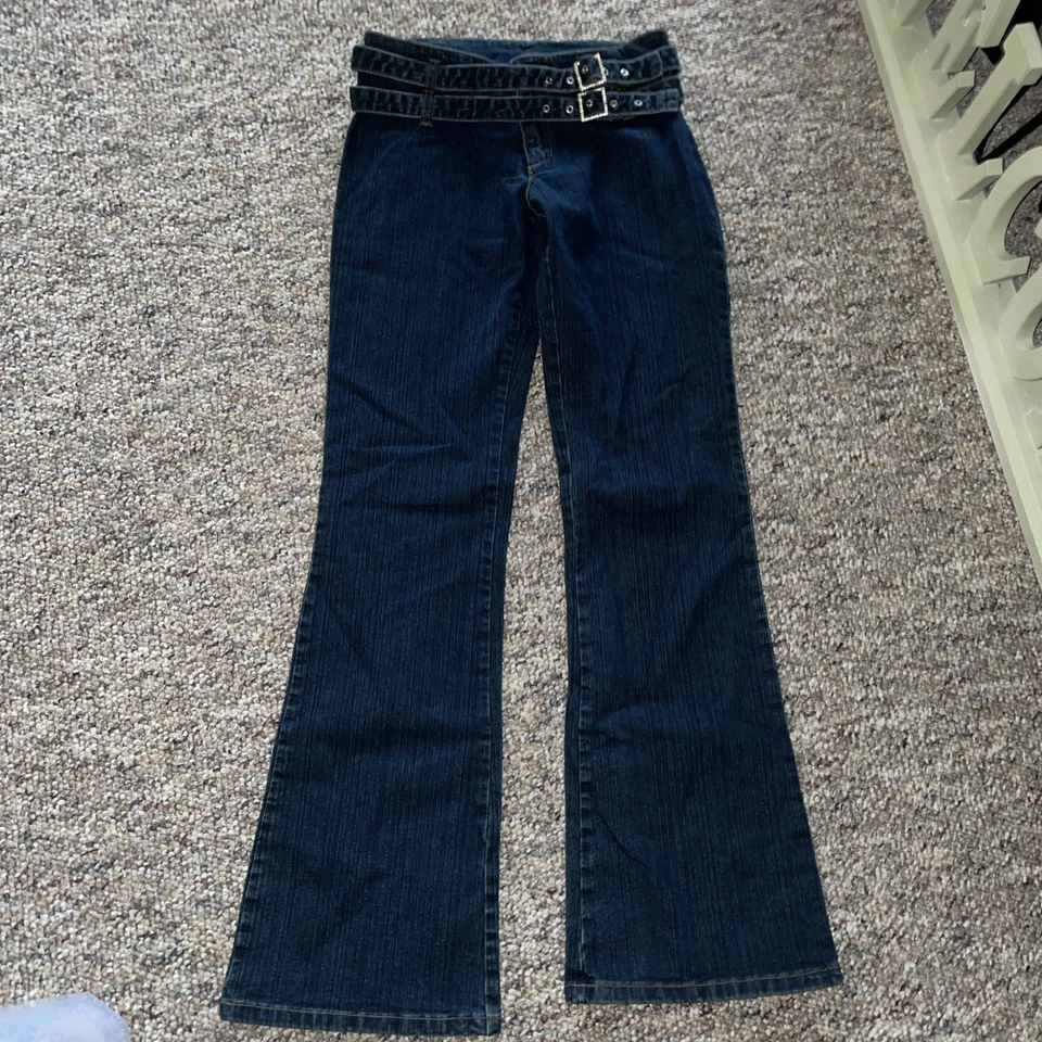 Jeans oscuros vintage junior con clase talla 1 Foto 1 de 1
