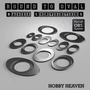 Wargaming Round to Oval Base Converters – Tabletop Games - Picture 1 of 70