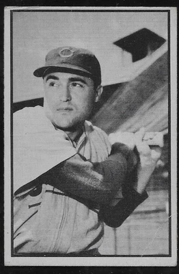1953 Bowman Black & White #41 Bob Ramazotti Chicago Cubs Nice! - Image 1 of 2