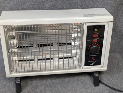 COMFORT ZONE Instant Radiant Heater CZ530WM 1500W Fan Forced Safety Tip Shutoff - Image 1 of 4