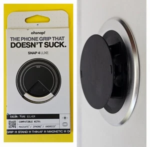 OhSnap Snap 4 Luxe Magnetic Phone Grip for Apple (Magsafe & Android) - Picture 1 of 4
