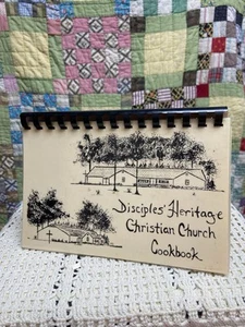 Disciples’ Heritage Christian Church Pensacola Florida Vintage Cookbook Recipes - Imagen 1 de 9