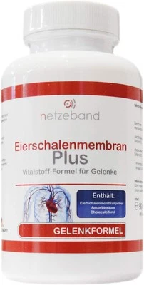 NETZEBAND Eierschalenmembran 300 mg plus 90 Kapseln Gelenke Knorpel Haut Haare