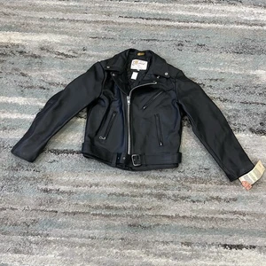 TOP It Sells schwarze Echtleder Damen Jacke Größe 18 - neu mit Etikett - Bild 1 von 9