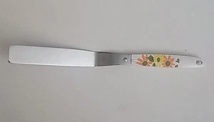 Vintage EKCO Stainless Icing Spatula Floral Country Daisy Flowers Frosting - Picture 1 of 11