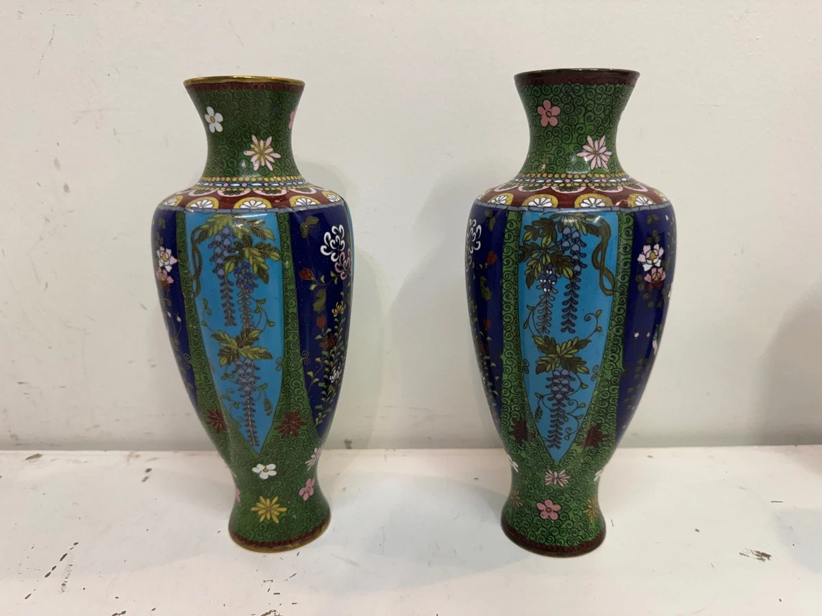 中国古董Cloisonne花瓶| eBay