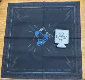 KOE WETZEL Bandana Wild Rag Handkerchief Koozie Set Authentic Concert Merch Gift - Picture 1 of 4
