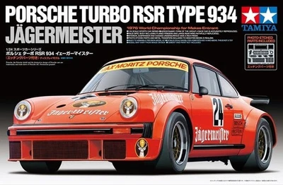 Tamiya 24328 Porsche Turbo RSR Type 934 Jagermeister Kit Montaggio 1/24 - Immagine 1 di 4