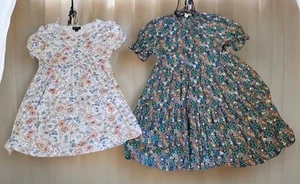 Lot Of 2 Girls Dresses Size 7/8- Picapino And Free Assembly  - Picture 1 of 9