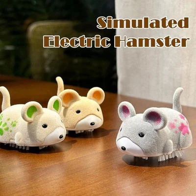 Remote Control Cat Toy Rechargeable Moving Mouse Interactive Toys New N6 - Image 1 of 4