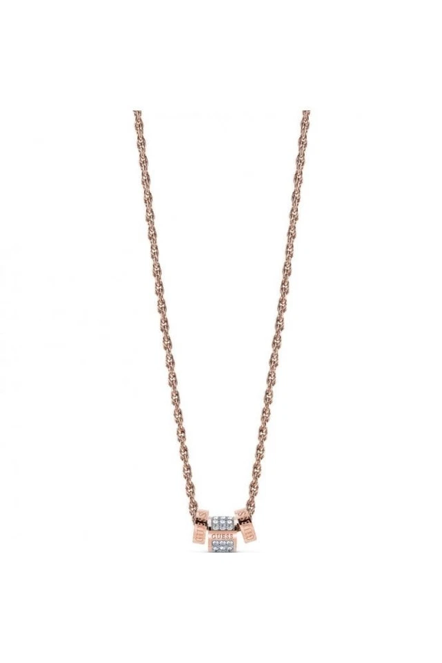 Guess Love Knot Crystal Bead Necklace UBN78093 - Image 1 of 1
