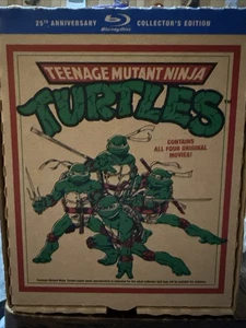 TEENAGE MUTANT NINJA TURTLES 25TH ANNIVERSARY BLU-RAY COLLECTOR’S EDITION TMNT - Picture 1 of 3