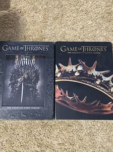 Game of Thrones Season 1 + Season 2 Blu-ray Complete (Collector's Edition) - Picture 1 of 3