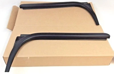 Tiras climáticas externas para janela traseira esquerda e direita Chevrolet Silverado cabine estendida - Imagem 1 de 4