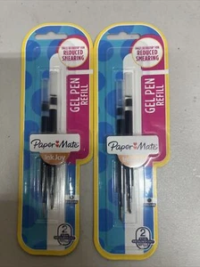Plumas de gel retráctiles Paper Mate InkJoy, 0,7 mm, punto medio, tinta negra, 2 unidades - Imagen 1 de 1