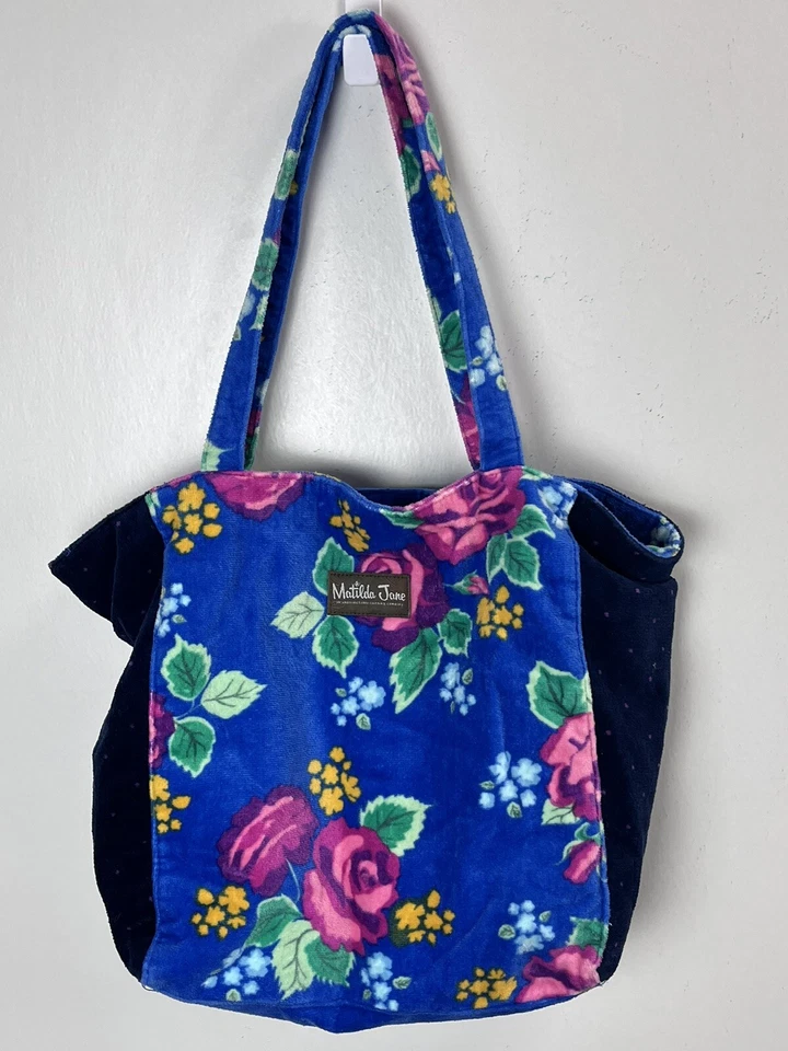 Bolso de Mano Matilda Jane Sweet Sunshine French Terry Playa Floral En muy buen estado Foto 1 de 4