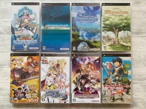 SONY PSP Tales of The World & VS Phantasia & Heroes & popolocrois & Brave Story - Picture 1 of 18