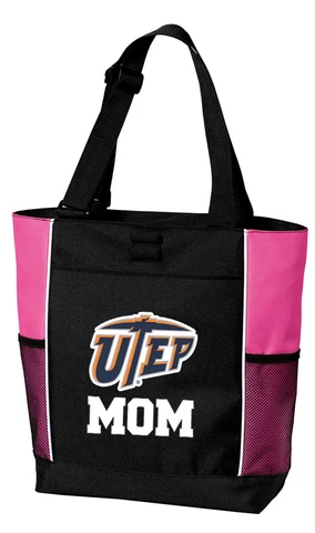 UTEP Miners Mom Tote Bag UTEP Mom for BEACH SHOPPING GROCERIES POOL Cover